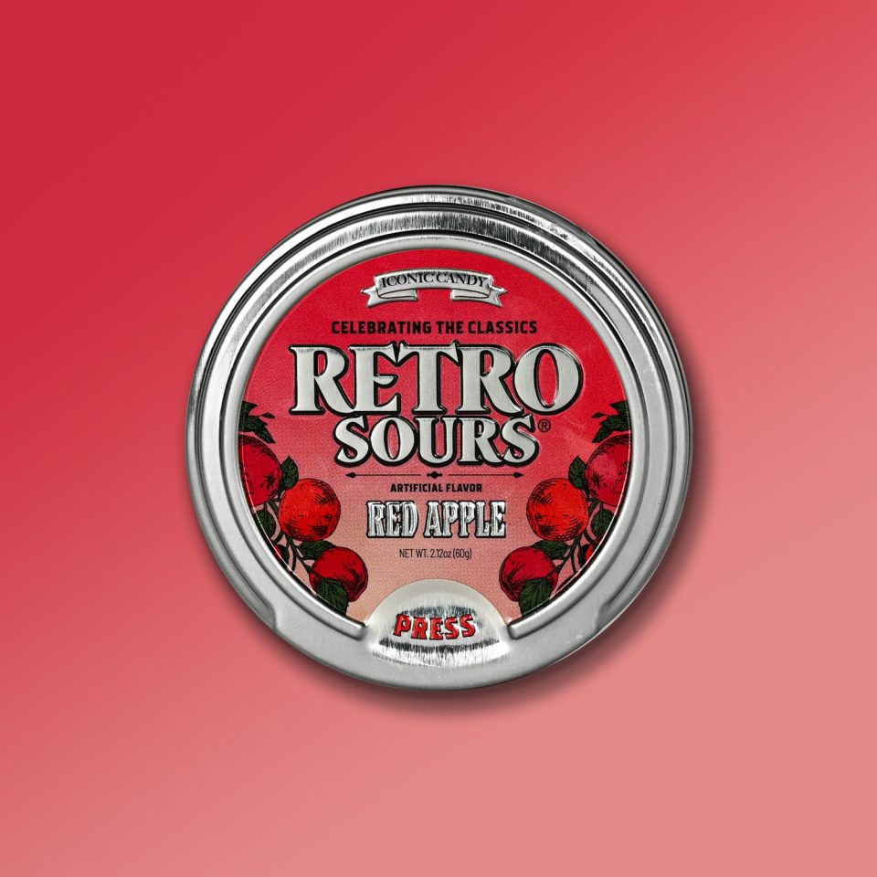 Retro Sours Red Apple