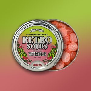 Retro Sours Watermelon